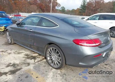 2017 Mercedes-Benz C 300 из США, поврежденный, VIN WDDWJ4JB5HF453401